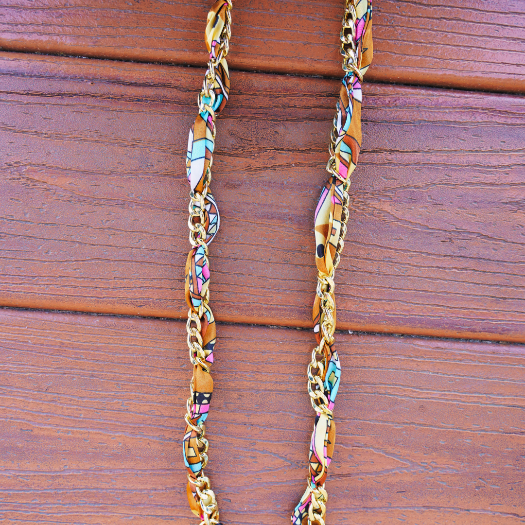 Mosaic Fabric Woven Chains